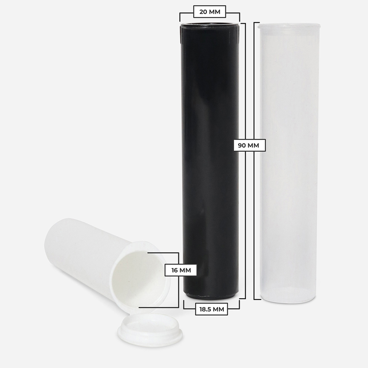 90mm Joint Tube  Cartridge Tube — MJ Wholesale