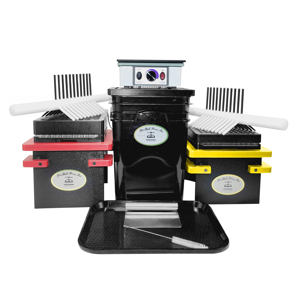 Preroll Press - Fill N' Fold Double Package .75g & 1g (98mm/109mm) Preroll Press Fill N' Fold - Double Package .75g & 1g (98mm/109mm)