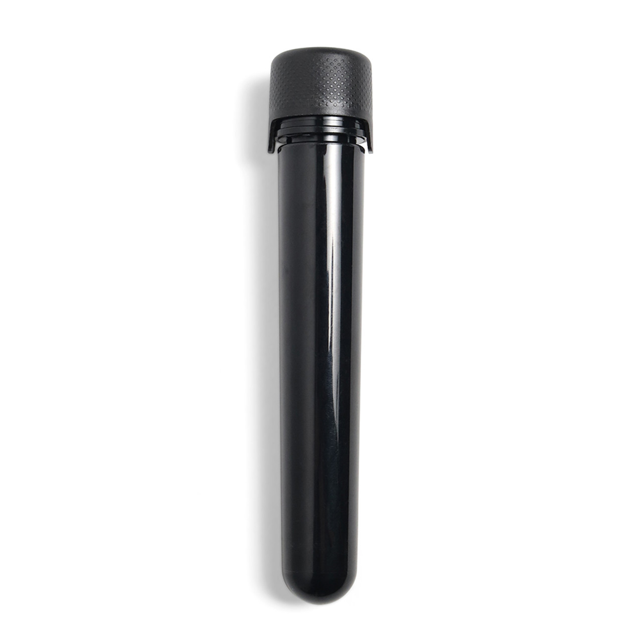 120mm Black Super Seal Pre-Roll Tubes - Child Resistant, Tamper Evident,  and Air-Tight Pre-Roll Packaging