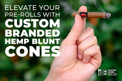Elevate Your Pre-Rolls with Custom Branded Hemp Blunt Cones