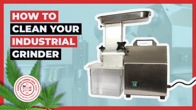How to Clean the Industrial Cannabis Grinder