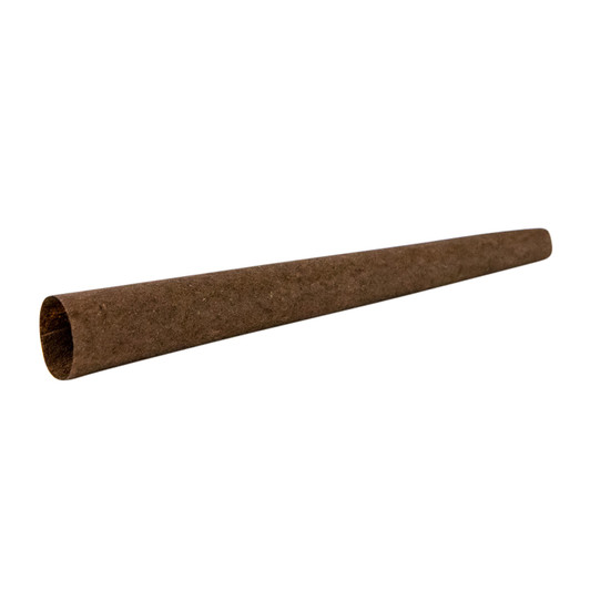 98mm/26mm Dark Brown Hybrid Hemp Wrap Pre-Rolled Cones [800 per Case]