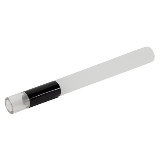 109mm Pre-Rolled Cone Refined White Paper with Glass Tip (9mm x 30mm) [50 per Case]