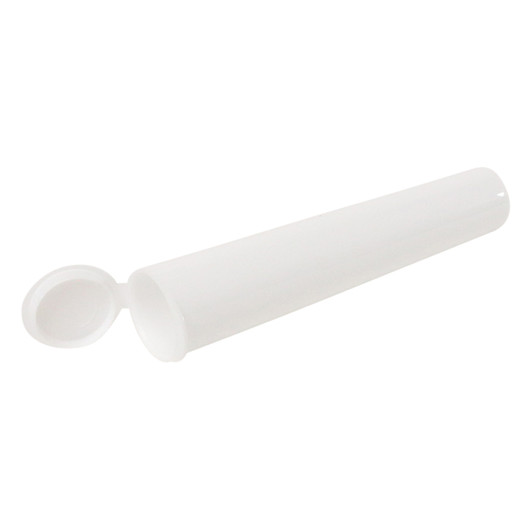 98mm J-Line Pre-Roll Tube - White - Child Resistant [1500 tubes per Case]