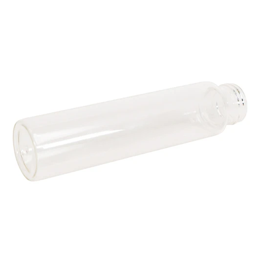 125mm Clear Jumbo Glass Tube - Fits 30mm Cap - Child Resistant - [TUBE ONLY] - [400 per Case]