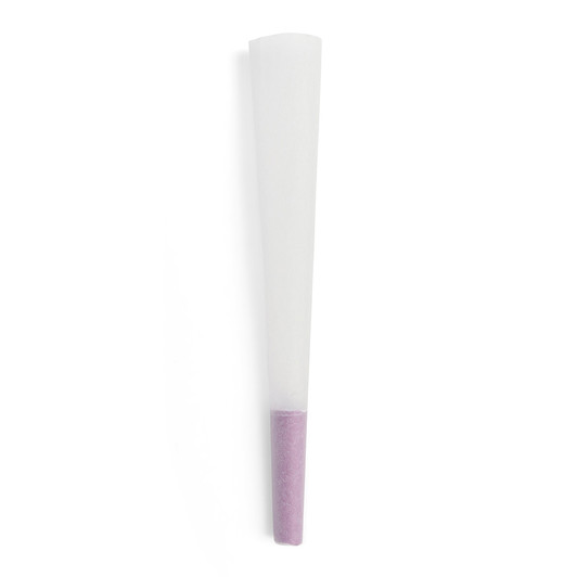 70mm/26mm Purple Tip Refined White Pre-Rolled Cones [900 per Case]