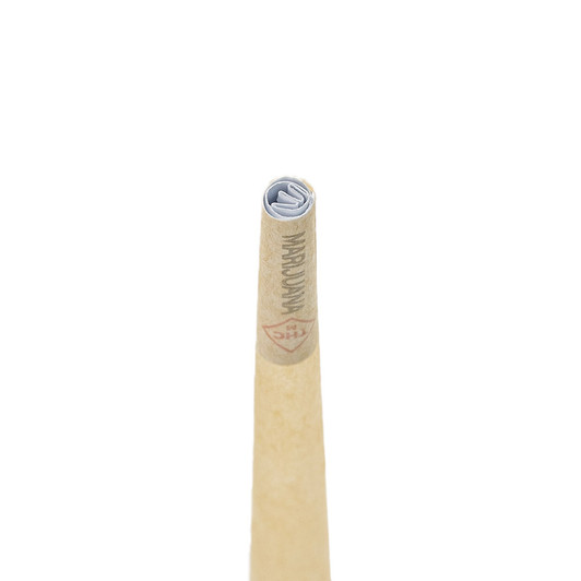 Marijuana/THC Labeled 109mm/26mm Pre-Rolled Cone Natural Brown - Missouri Compliant Tip (800 Cones per Case)