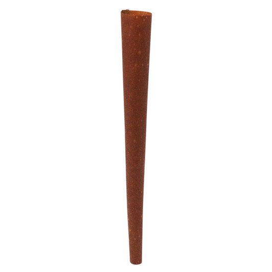 98mm Rich Brown Standard Hemp Wrap Pre-Rolled Cones [800 per Case]