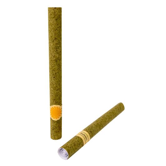Display Case - DaySavers Half Gram 1 1/4 Green Hybrid Hemp Blunt Wrap Artisan Pre Rolled Tubes with Spiral Filter Tips [Case of 22 Packs, 10 Tubes per Pack]