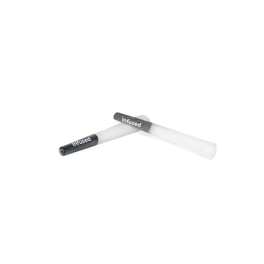 70mm/21mm Infused - Black - Refined White - Pre-Rolled Cones [1200 per Case]
