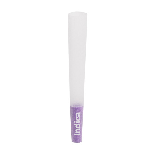 70mm/26mm White Pre-Rolled Cones - Indica [900 per Case]