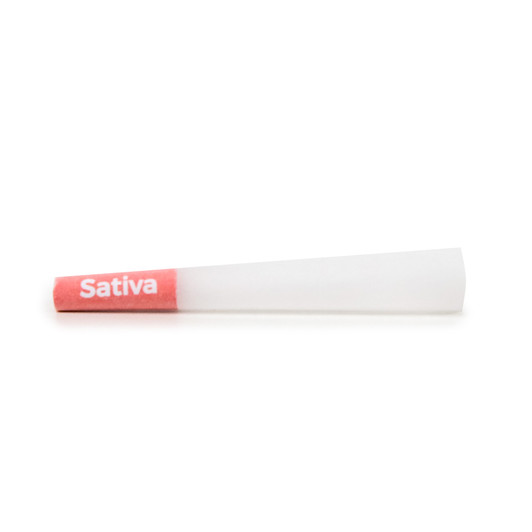 70mm/26mm White Pre-Rolled Cones - Sativa [900 per Case]