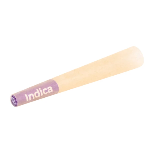 70mm/21mm Natural Brown Pre-Rolled Cones - Indica [1200 per Case]