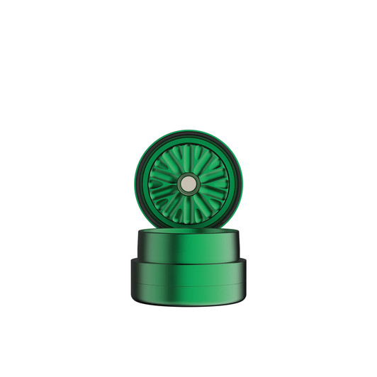 Flower Mill - 2" Standard Mill - Green