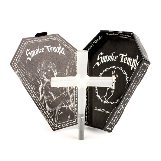 Smoke Temple 84mm Cross Cone - Coffin Box [1 Mini Cross Cone]