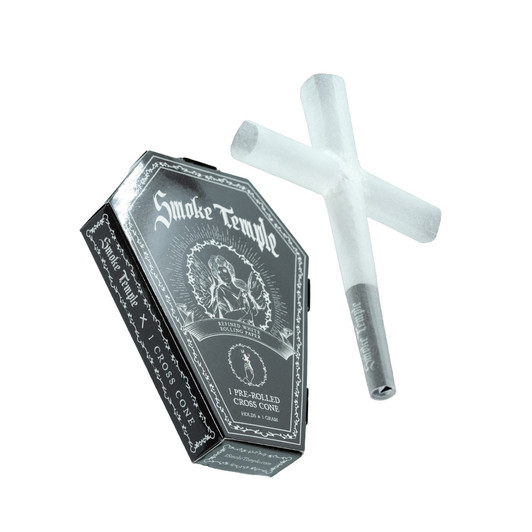 Smoke Temple 84mm Cross Cone - Coffin Box [1 Mini Cross Cone]