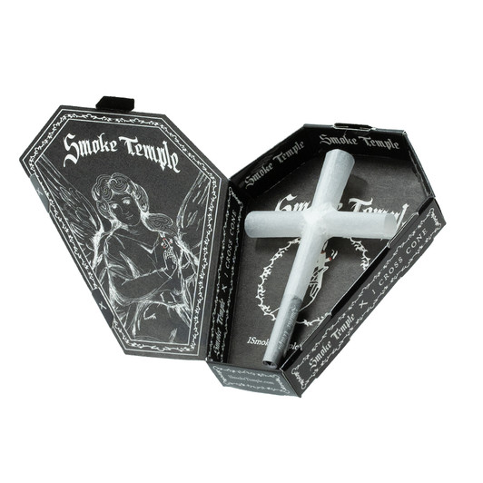 Smoke Temple 84mm Cross Cone - Coffin Box [1 Mini Cross Cone]