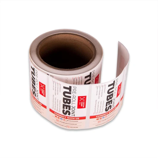  90mm Pre-Roll Tube Labels - Full Wrap 