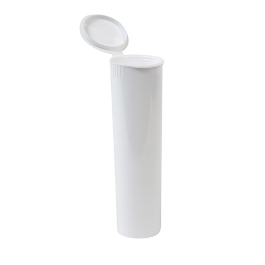 116mm Pre-Roll Tube - 32mm Extra Wide - Child-Resistant - White [220 per Case]