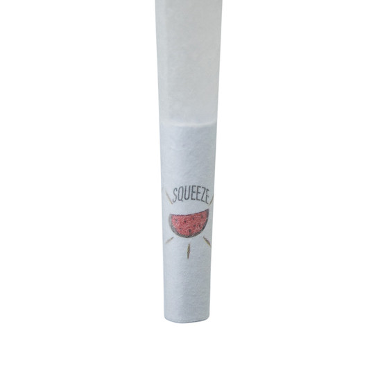109mm/26mm Pre-Rolled Cone Refined White with Flavor Pearl Tip - Watermelon [800 per Case]