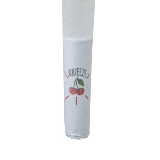 70mm/26mm Pre-Rolled Cone Refined White with Flavor Pearl Tip - Cherry [900 per Case]