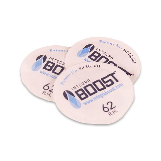  Pre-Roll Humidity Packs - 1 Gram Moisture Pack - Circle Shape [Case of 3,500] 
