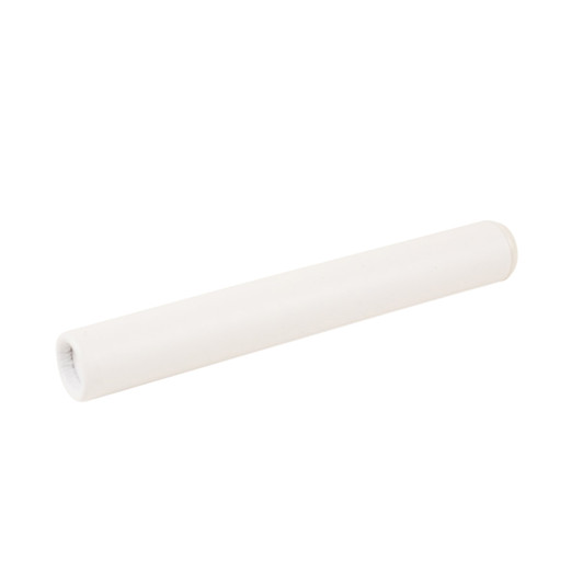 130mm Single Width Pre-Roll Paper Packaging Tube with Child Resistant Plastic Cap - White [400 per Case]