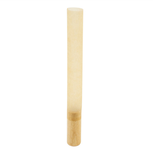 109mm Pre-Rolled Tube Natural Brown with Cylinder Wood Tip (11mm x 30mm) [100 per Case]