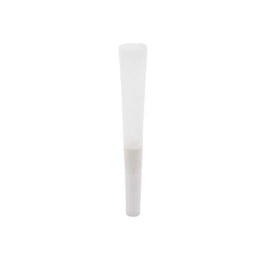 70mm Pre-Rolled Cone Refined White Paper Cones with White Cone Ceramic Tip [75 per Case]