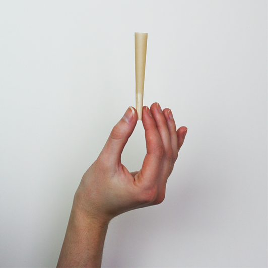 SAMPLE PACK - 84mm/26mm Pre-Rolled Cones - Natural Brown [27 Cones per Pack]