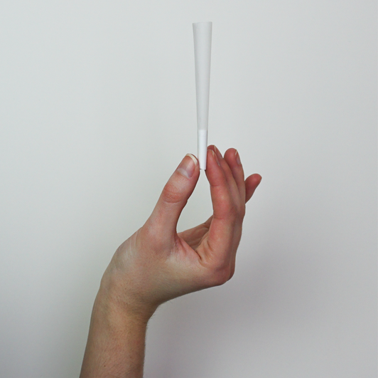 SAMPLE PACK - 98mm/26mm Pre-Rolled Cones - Refined White [18 Cones per Pack]