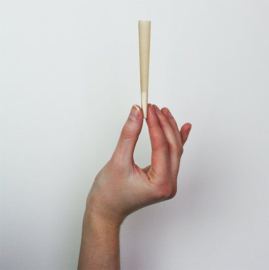 SAMPLE PACK - 98mm/26mm Pre-Rolled Cones - Natural Brown [18 Cones per Pack]