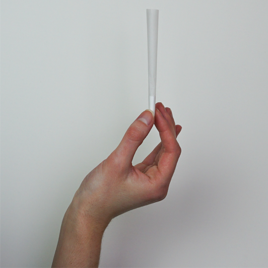 SAMPLE PACK - 109mm/26mm Pre-Rolled Cones - Refined White [18 Cones per Pack]