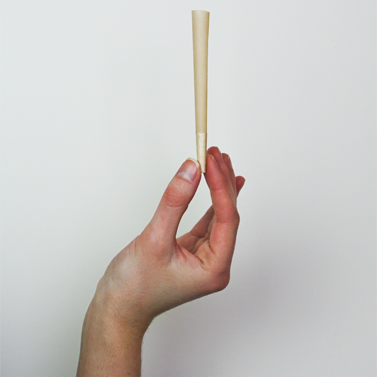 SAMPLE PACK - 109mm/26mm Pre-Rolled Cones  - Natural Brown [18 Cones per Pack]
