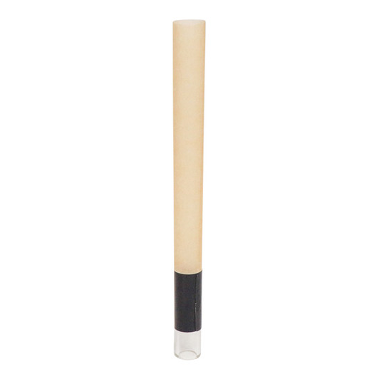 SAMPLE PACK - 109mm Pre-Rolled Tubes with 9mm x 30mm Glass Tip - Natural Brown [8 Tubes per Pack]