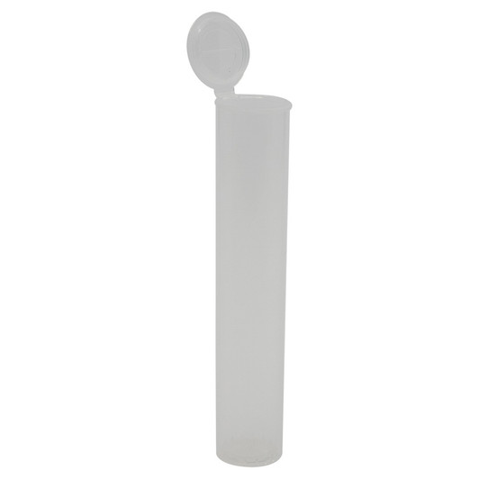 98mm Tech-line Pre-Roll Tube - Child-Resistant - Clear - [1 Sample Tube Only]