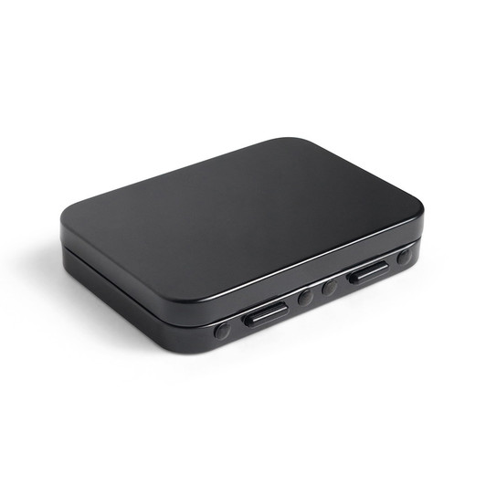 Small Pre-Roll Button Tin - Black - [1 Sample Tin Only]