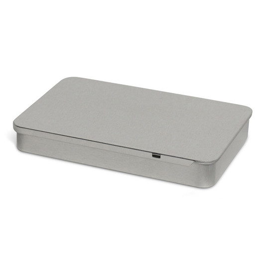 Slider Tin - Child Resistant - Silver - [1 Sample Tin Only]