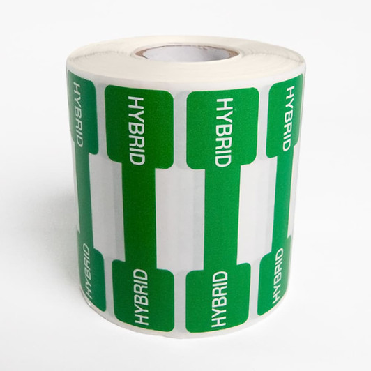 Universal Tamper Evident Labels - Green - Hybrid - [5 Sample Tamper Labels Only]