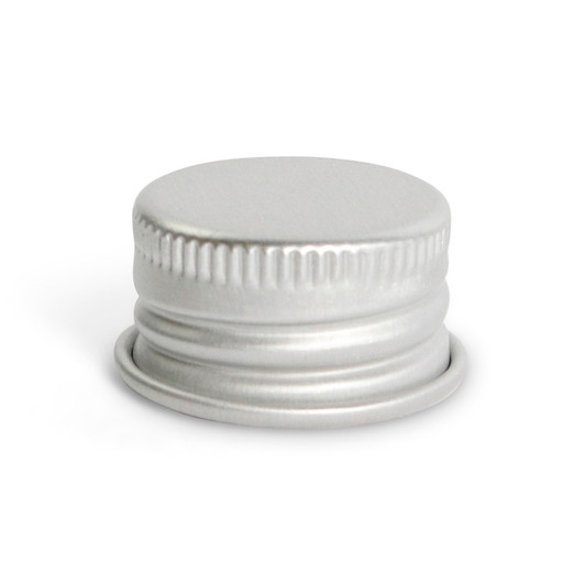 22mm Silver Aluminum Non-CR Cap [CAP ONLY] - [1 Sample Cap Only]