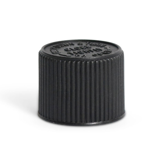 22mm Black Ridged CR Cap [CAP ONLY] - [1 Sample Cap Only]
