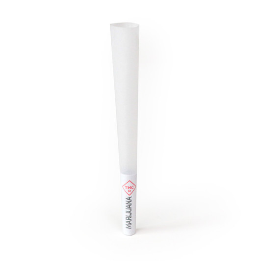 SAMPLE PACK - 84mm/26mm Pre-Rolled Cones - Missouri Compliant Tips - Refined White [15 Cones per Pack]