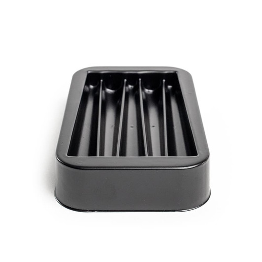 Small Retroflip Pre-Roll Tin - Insert - Black - [200 per Case] 