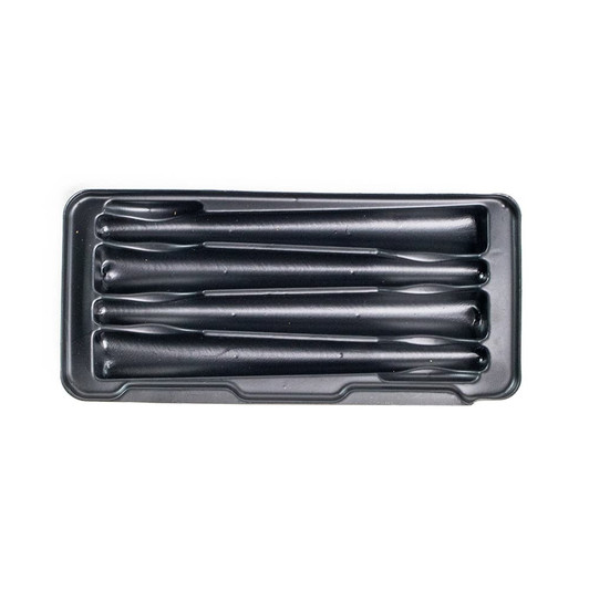 Large Pre-Roll Button Tin - Insert - Black - [200 per Case] [INSERT ONLY]
