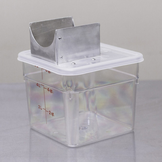 PRE-OWNED Container Attachment - Industrial Cannabis Grinder