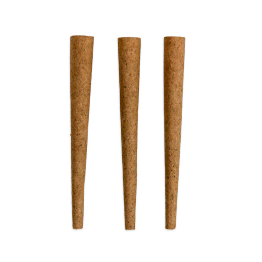 84mm/26mm Brown Hybrid Hemp Wrap Pre-Rolled Cones [900 per Case]