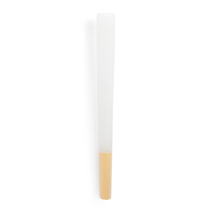 70mm/26mm Yellow Tip Refined White Pre-Rolled Cones [900 per Case]