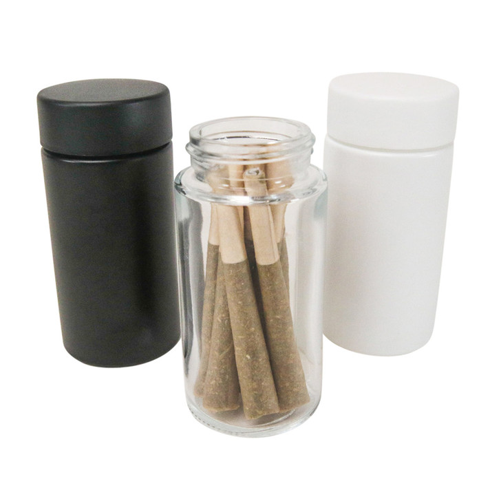 Mini Jars Explorer - Child Resistant - Glass and PET Plastic [200 or 500 per Case]