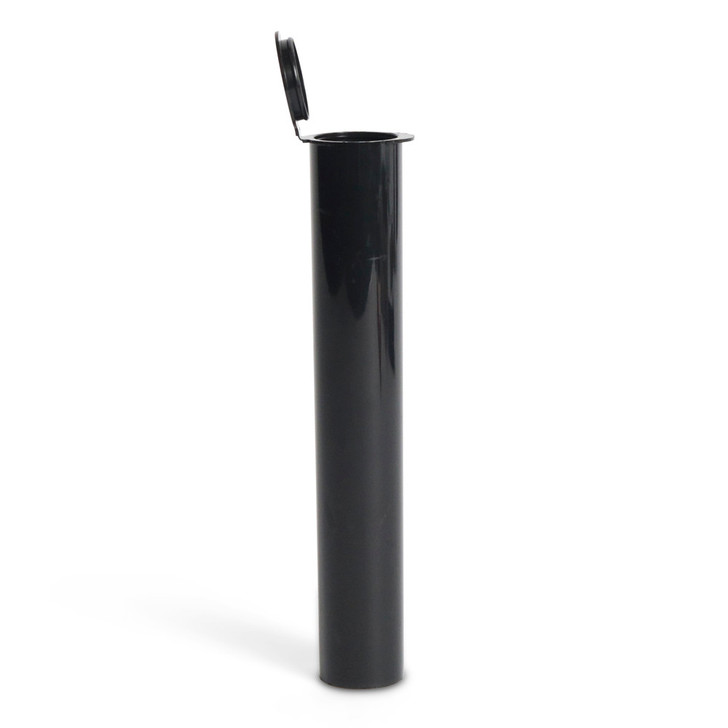 116mm Tech-line Pre-Roll Tube - Rev. D - Black - Child Resistant [1000 tubes per Case] Made in the USA