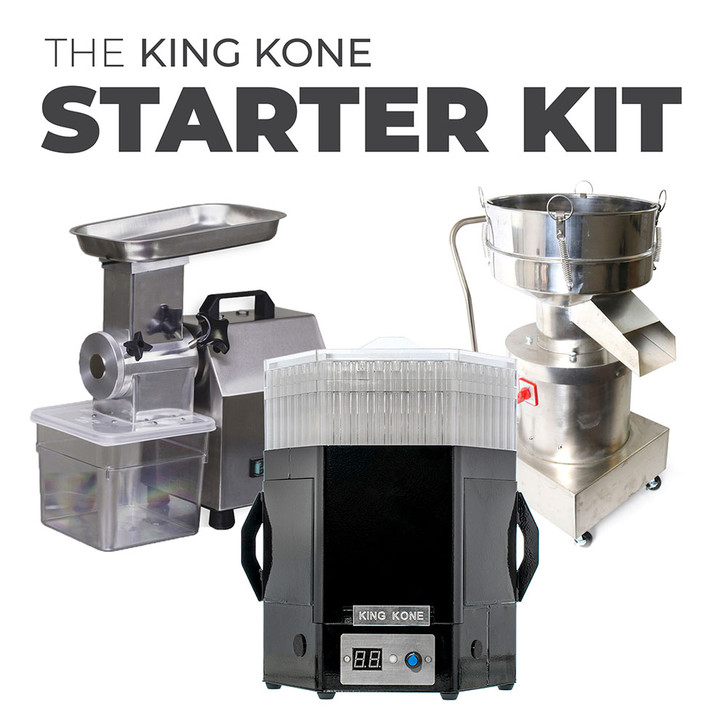 King Kone Starter Kit | Filling Machine & Grinder